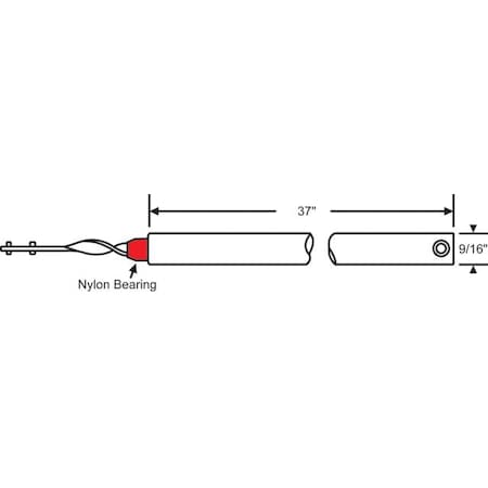 37in Tilt Tube Balance